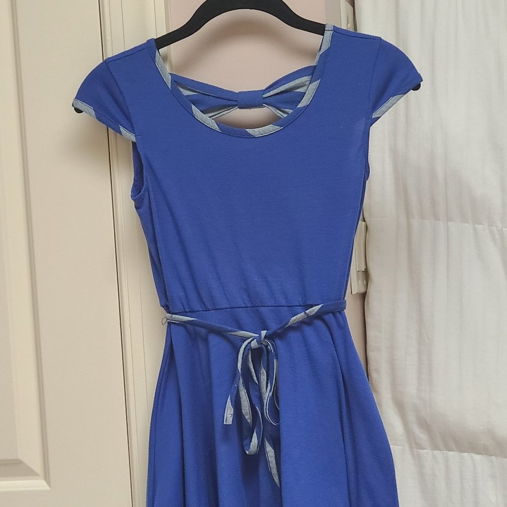 Blue summer dress